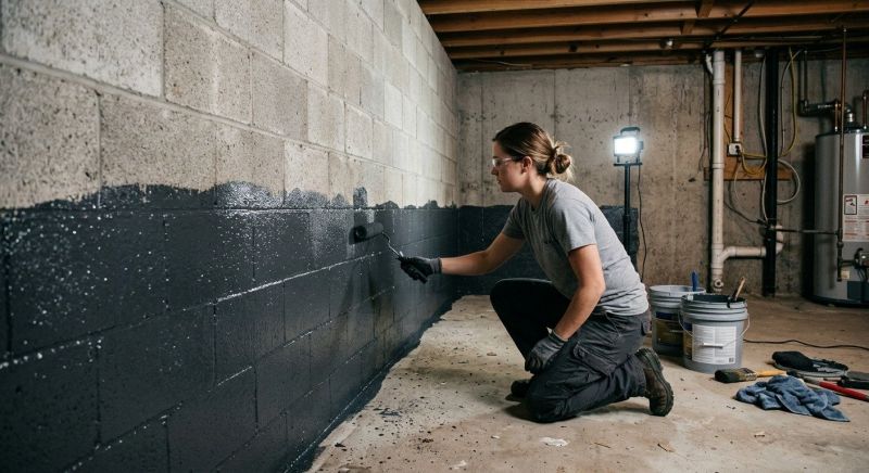 Basement Concrete Sealing in Tuscaloosa, AL