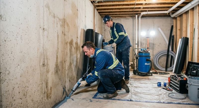 Basement Foundation Sealing in Fort Wayne, IN