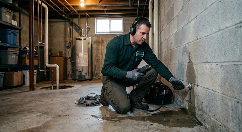 Basement Leak Repair in Greenville, SC