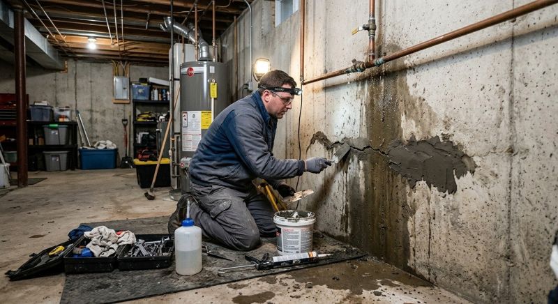 Basement Walls Waterproofing in Fredericksburg, VA