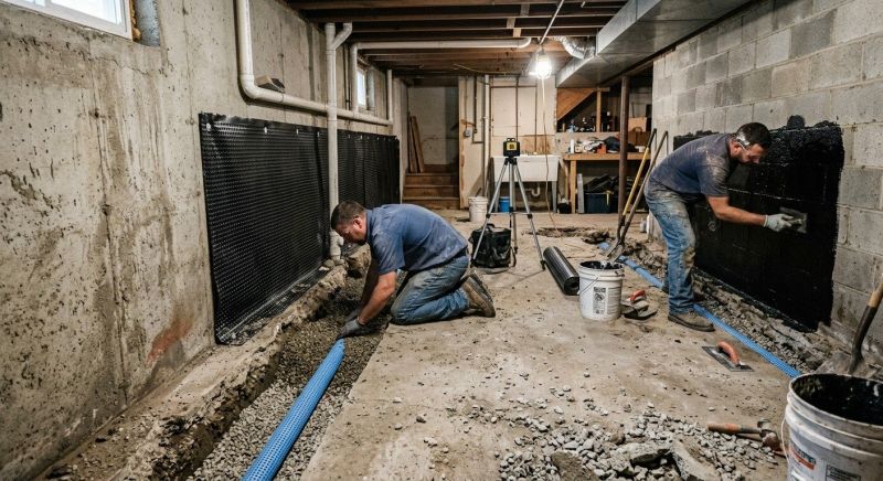 Basement Water Prevention in Grand Rapids, MI