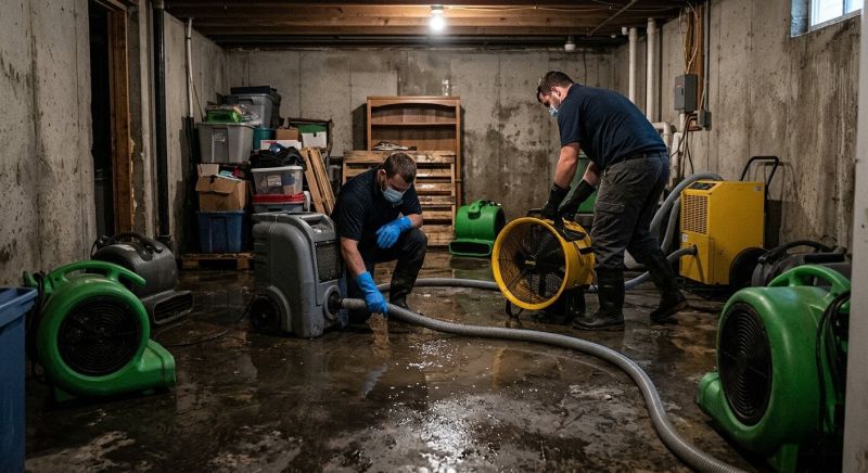 Basement Water Removal in Phoenix, AZ