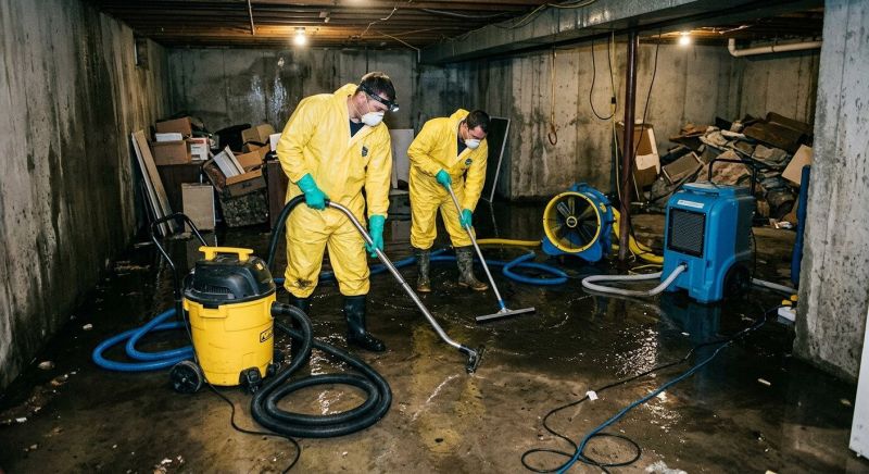 Basement Water Removal in Chandler, AZ