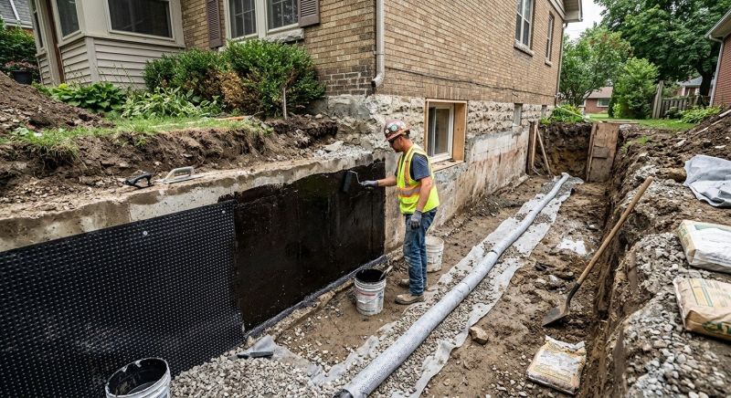 Basement Waterproofing in Fredericksburg, VA