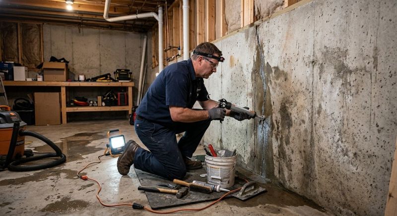 Cellar Waterproofing in Fredericksburg, VA