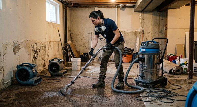 Flood Damage Restoration in Gilbert, AZ