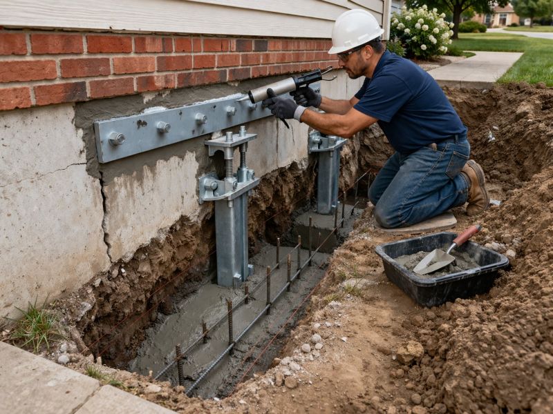 Foundation Structural Repair in Columbus, OH